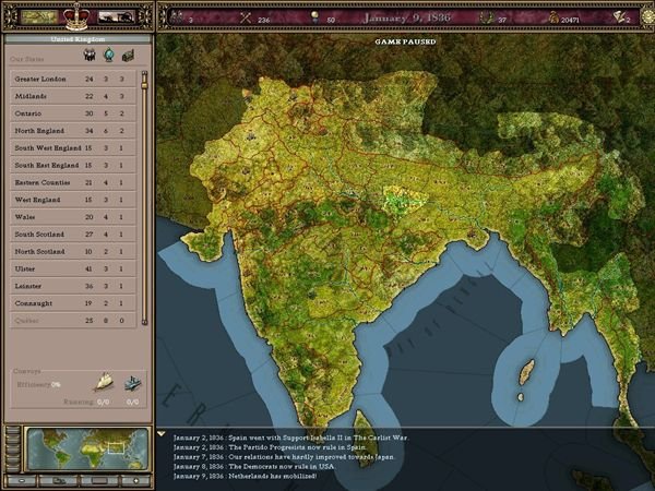 Victoria: An Empire Under the Sun — скриншот 3