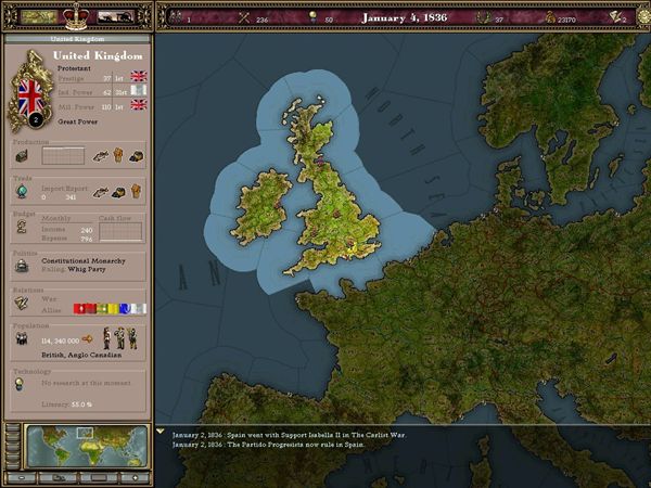 Victoria: An Empire Under the Sun — скриншот 5