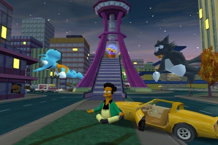 The Simpsons Hit & Run — скриншот 2