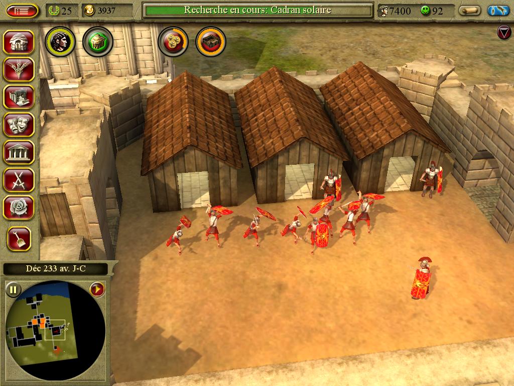 CivCity: Rome — скриншот 1
