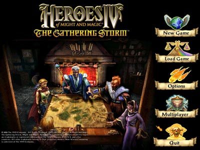 Heroes of Might and Magic IV: The Gathering Storm — скриншот 1