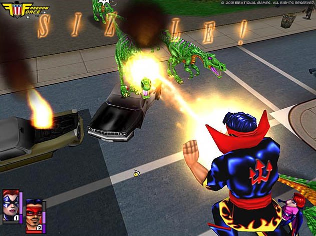 Freedom Force — скриншот 2