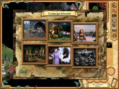 Heroes of Might and Magic IV: The Gathering Storm - кадр 4