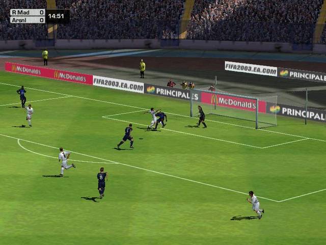 FIFA 2003 — скриншот 5