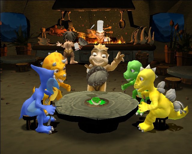 Buzz! Junior Dino Den — скриншот 1