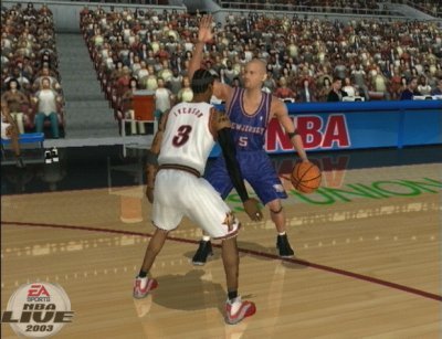 NBA Live 2003 — скриншот 3