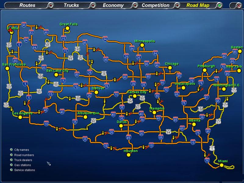 18 Wheels of Steel: Across America — скриншот 4