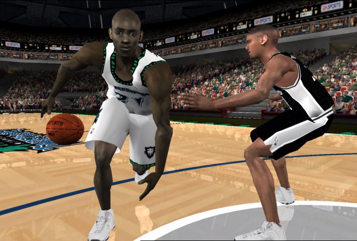 NBA Live 2001 — скриншот 2