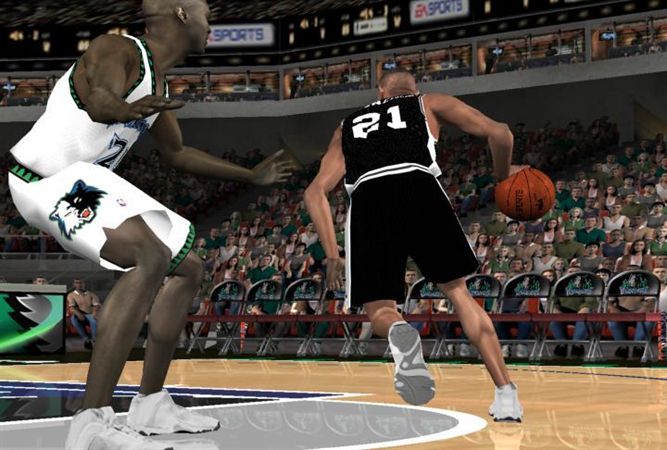 NBA Live 2001 — скриншот 1