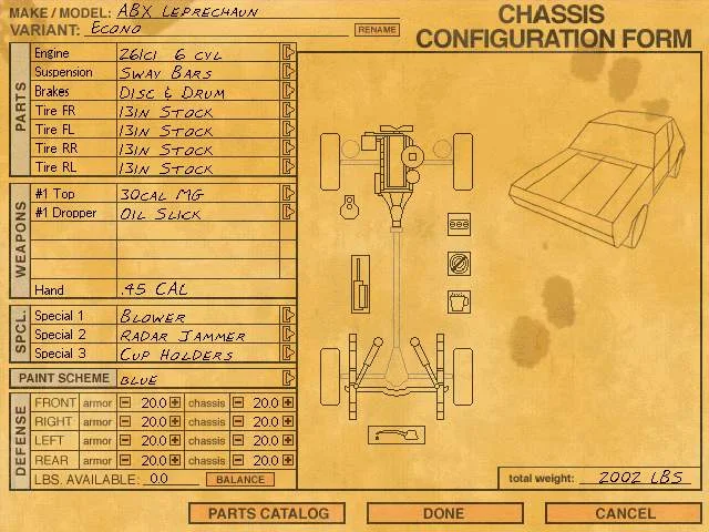 Interstate '76 - кадр 4