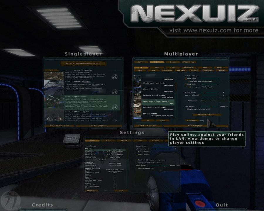 Nexuiz — скриншот 8