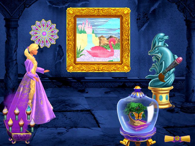 Barbie™ as Rapunzel: A Creative Adventure — скриншот 3