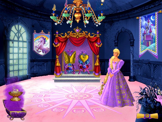 Barbie™ as Rapunzel: A Creative Adventure — скриншот 2