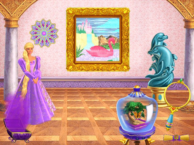 Barbie™ as Rapunzel: A Creative Adventure — скриншот 4