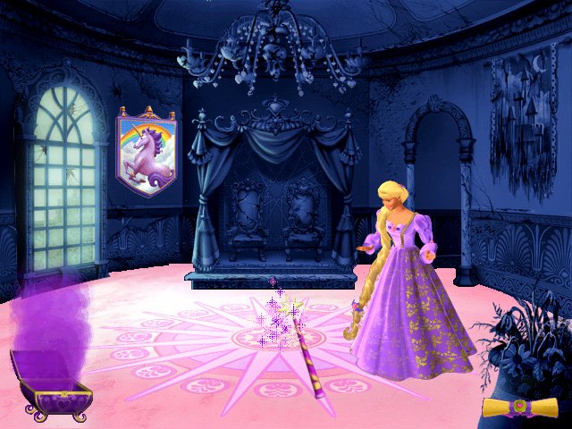 Barbie™ as Rapunzel: A Creative Adventure — скриншот 1