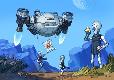 Cortex Command — скриншот 1