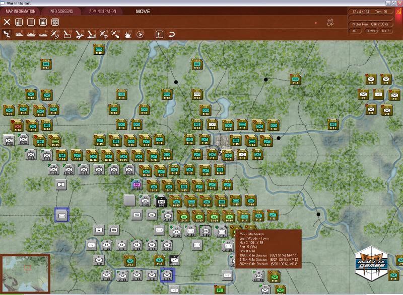Gary Grigsby's War in the East: The German-Soviet War 1941-1945 — скриншот 1