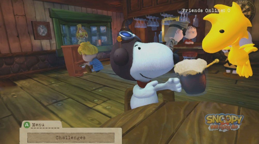 Snoopy Flying Ace — скриншот 2