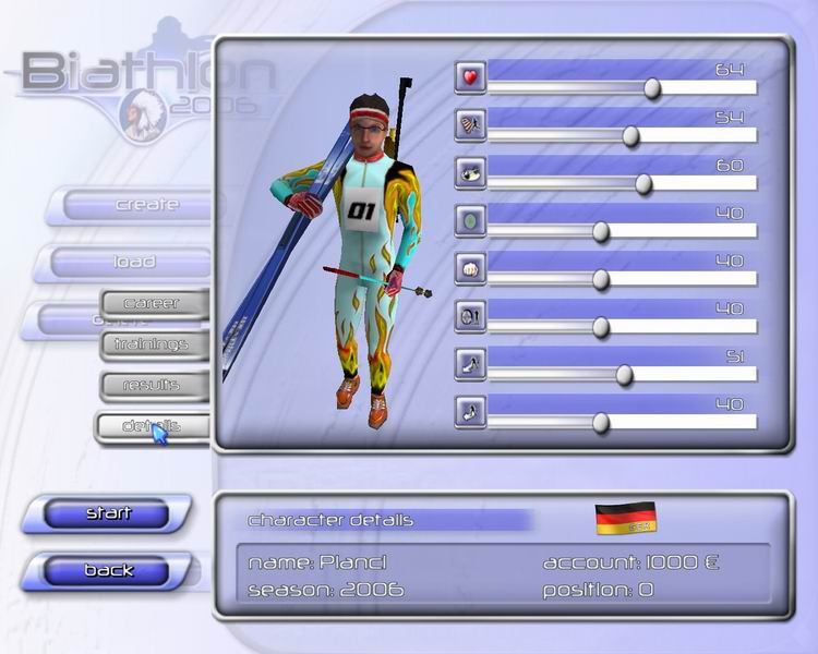 Biathlon 2006: Go for Gold — скриншот 4