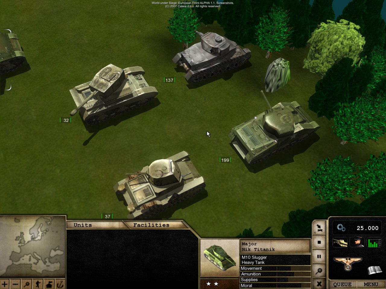 World under Siege: European Front — скриншот 4