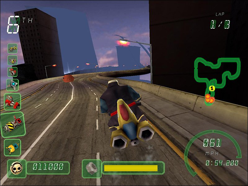 Crazy Frog Racer — скриншот 1