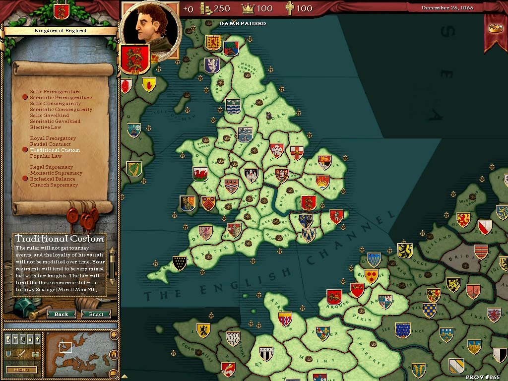 Crusader Kings: Deus Vult — скриншот 3