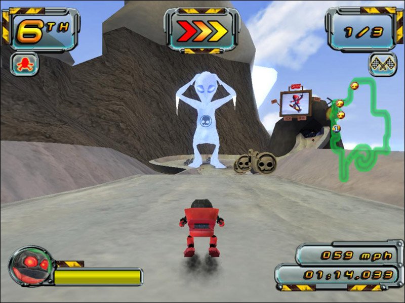 Crazy Frog Racer 2 — скриншот 1