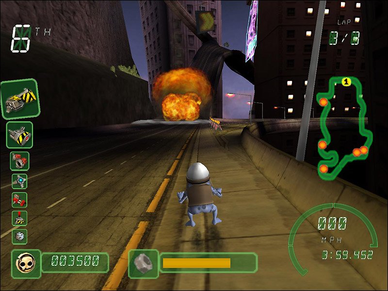 Crazy Frog Racer — скриншот 4