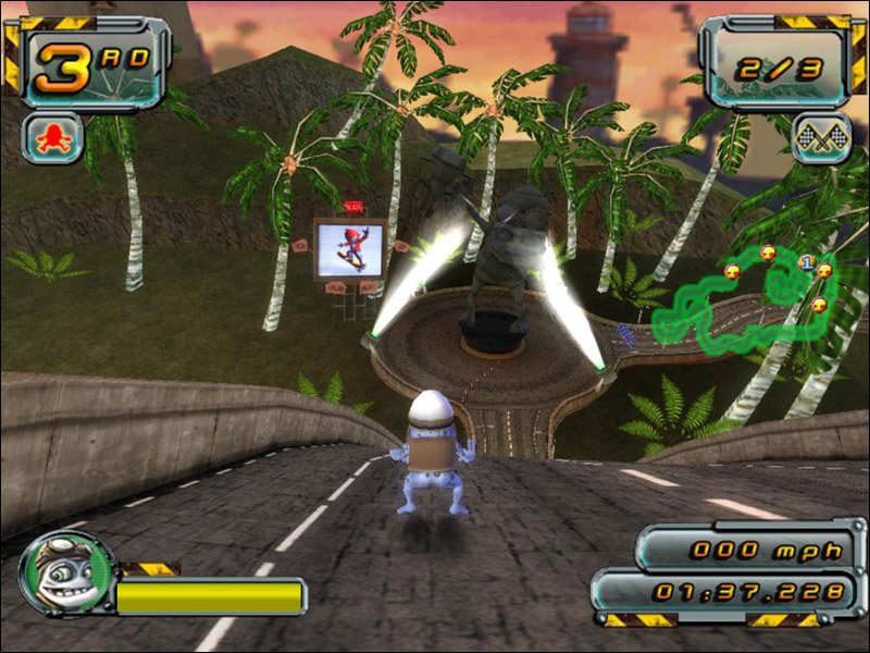 Crazy Frog Racer 2 — скриншот 2