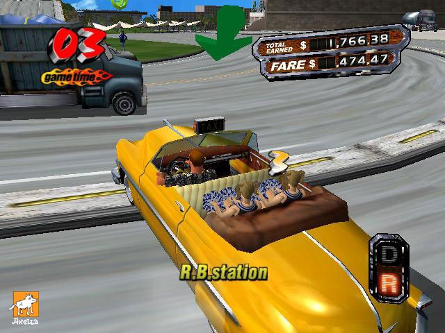 Crazy Taxi 3: High Roller — скриншот 3