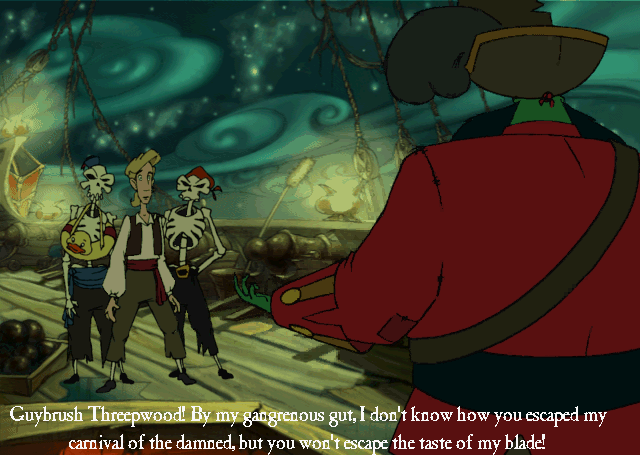 Curse of Monkey Island — скриншот 2