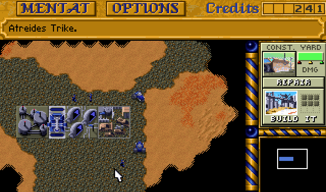 Dune II: The Building of a Dynasty — скриншот 4
