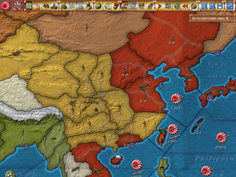 Gary Grigsby's World at War: A World Divided — скриншот 1