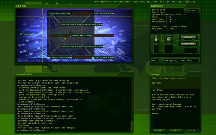 Hacker Evolution: Untold — скриншот 5