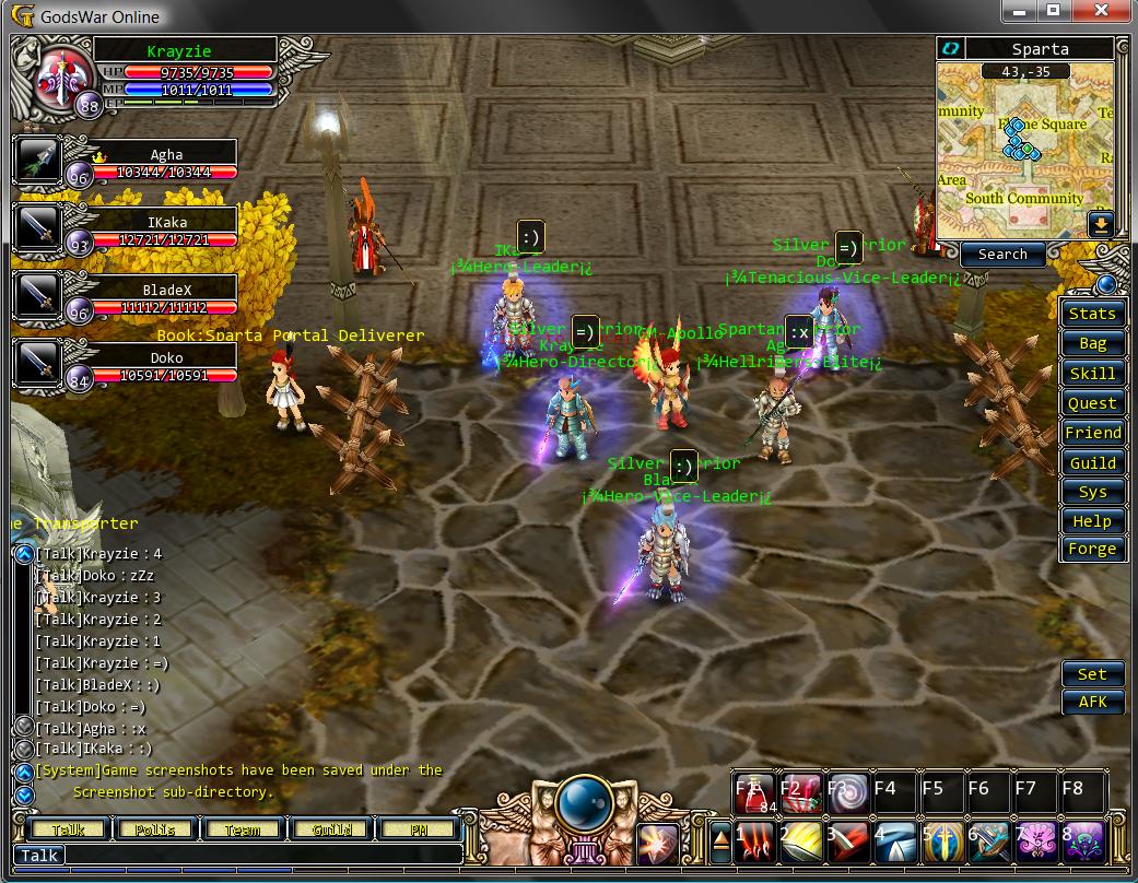 GodsWar Online — скриншот 1