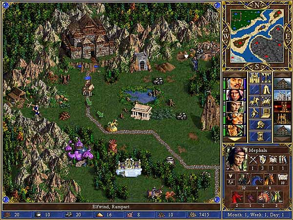 Heroes Chronicles: Conquest of the Underworld and Warlords of the Wasteland — скриншот 2