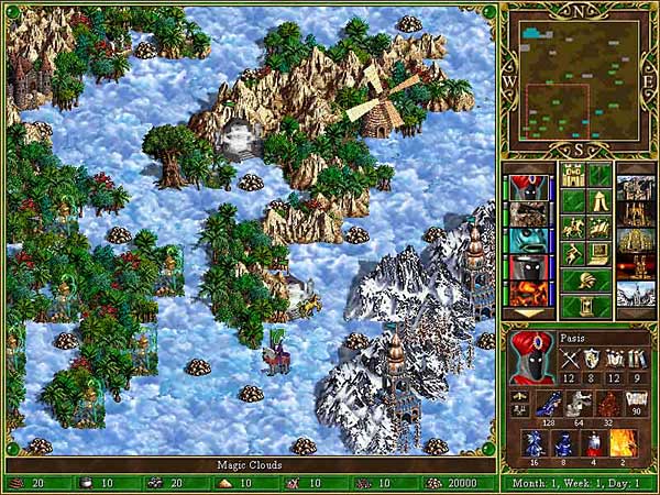 Heroes Chronicles: Clash of the Dragons and Masters of the Elements — скриншот 3