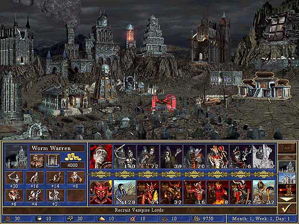 Heroes Chronicles: Conquest of the Underworld and Warlords of the Wasteland — скриншот 4