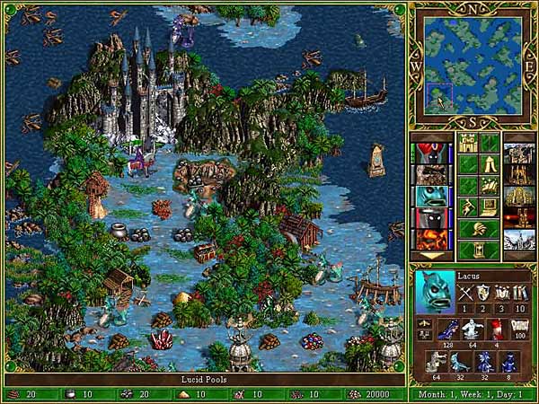 Heroes Chronicles: Clash of the Dragons and Masters of the Elements — скриншот 1