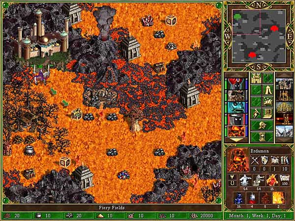 Heroes Chronicles: Clash of the Dragons and Masters of the Elements — скриншот 2