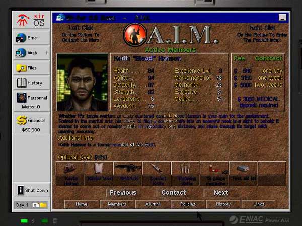 Jagged Alliance 2 — скриншот 3