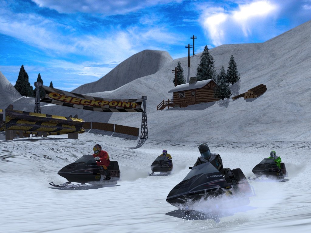 Kawasaki Snow Mobiles — скриншот 3