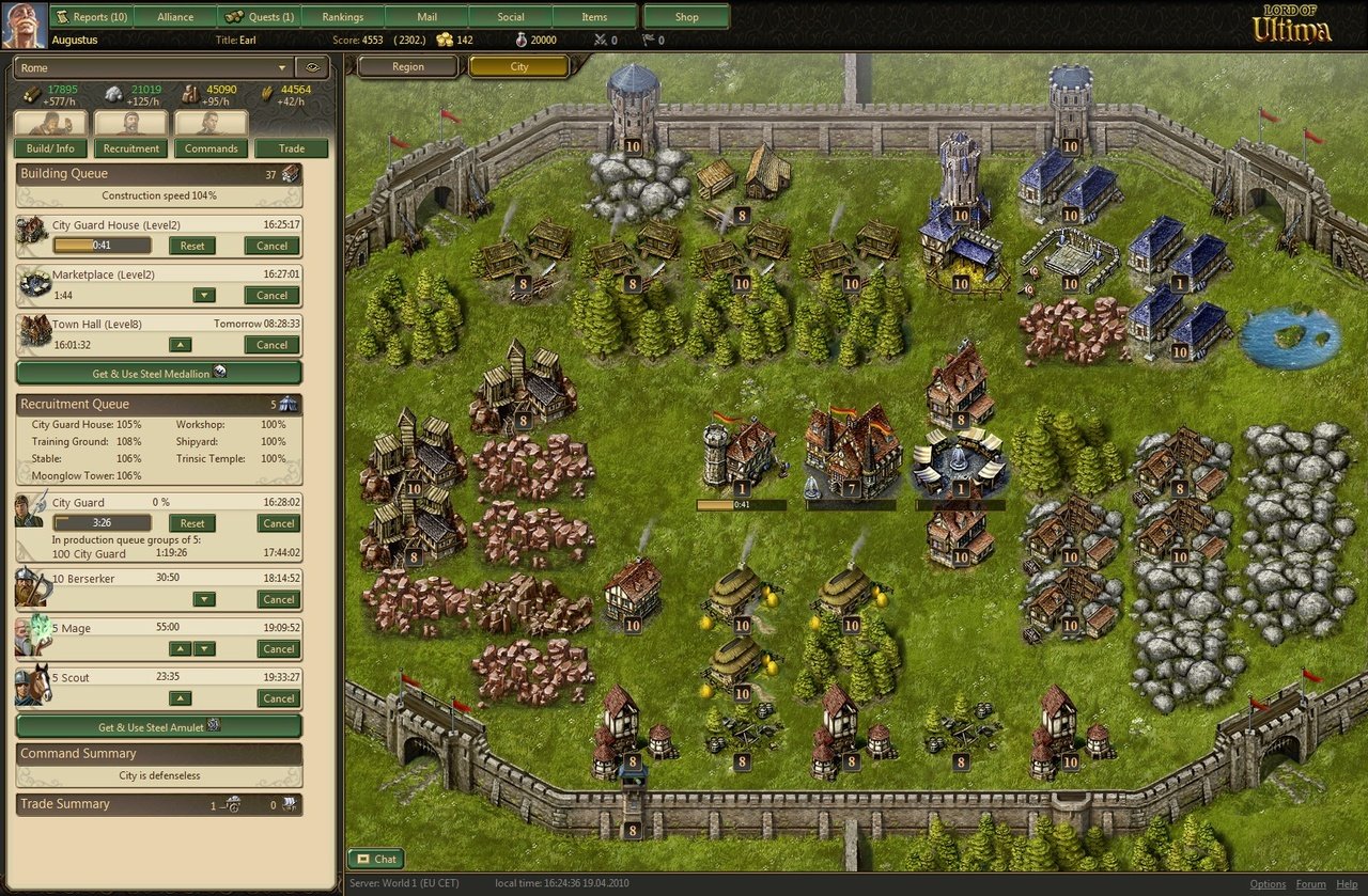 Lord of Ultima — скриншот 4