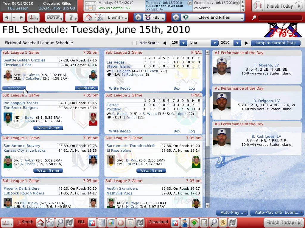 OOTP 11 - кадр 10