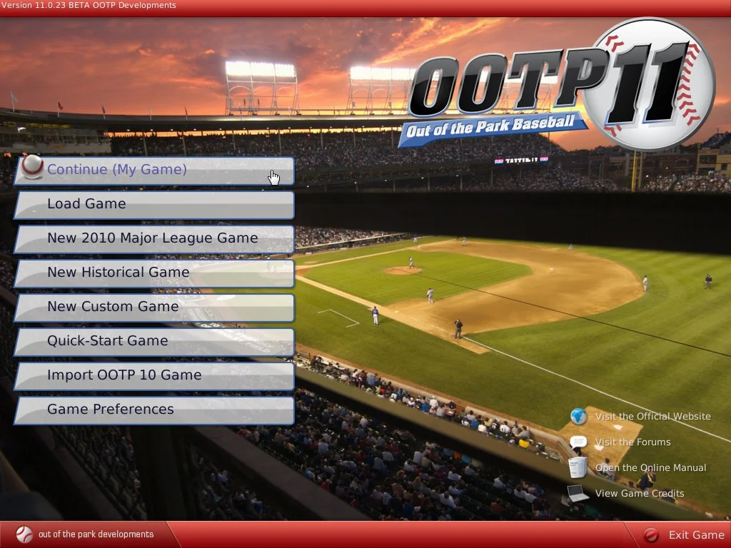 OOTP 11 - кадр 8