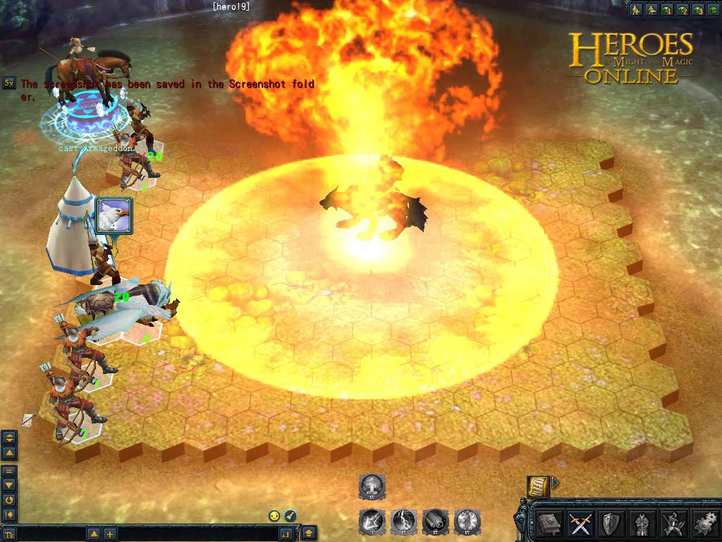 Heroes of Might and Magic Online — скриншот 1