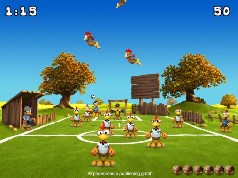 Moorhuhn Soccer — скриншот 3
