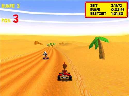 Moorhuhn Kart Extra — скриншот 2