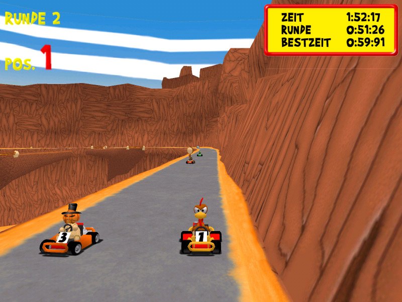 Moorhuhn Kart Extra — скриншот 3