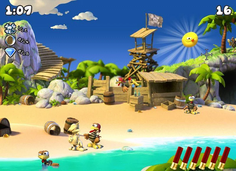 Moorhuhn Pirates - кадр 3